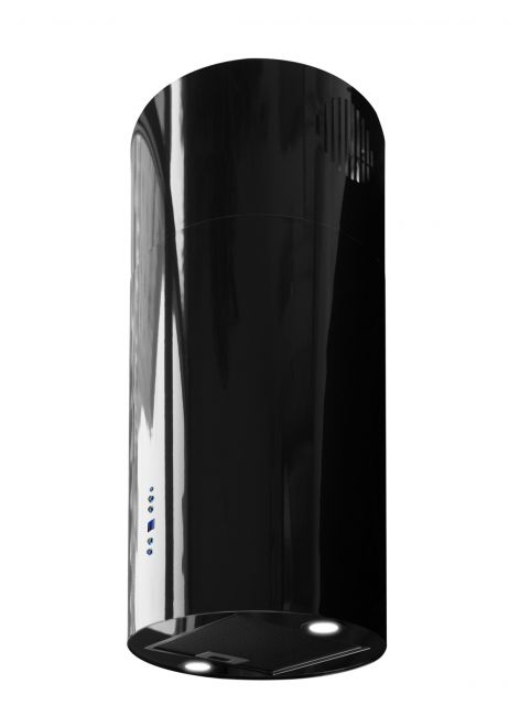 Вытяжка островная Cylindro Black Glossy - Черный глянец - zdjęcie produktu 5