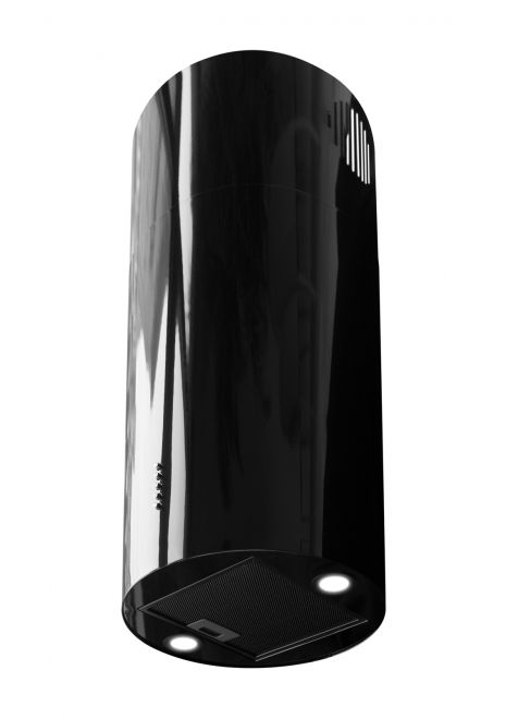 Вытяжка островная Cylindro Eco Black Glossy - Черный глянец - zdjęcie produktu 5