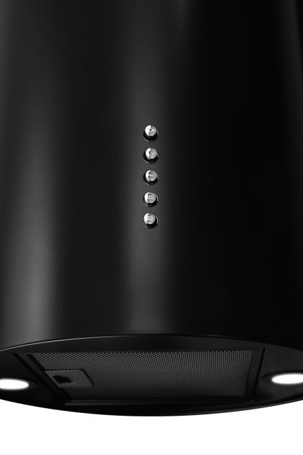 Вытяжка островная Cylindro Eco Black Matt - Черный мат - zdjęcie produktu 7