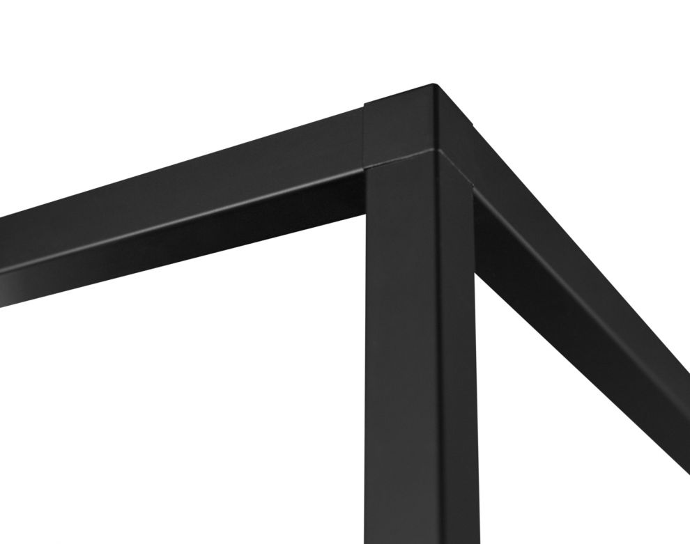Вытяжка островная Tubo Cage Asymmetric Glass Black Matt - Черный мат - zdjęcie produktu 15