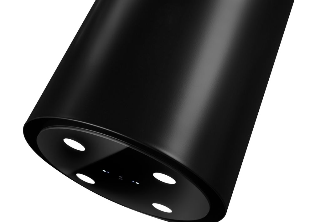 Вытяжка островная Tubo Black Matt Gesture Control - Черный мат - zdjęcie produktu 4