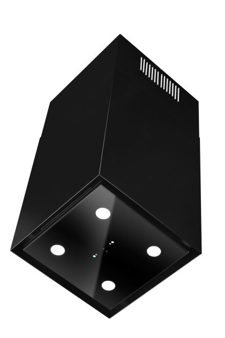 Вытяжка островная Quadro Pro Black Matt Gesture Control - Черный мат - zdjęcie produktu 7