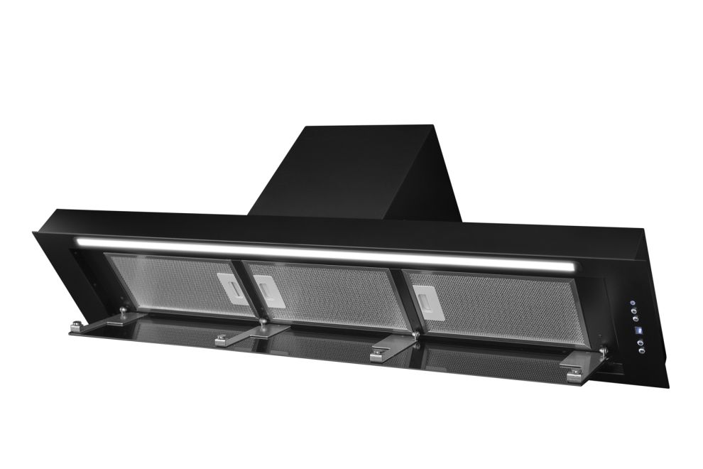 Вытяжка встраиваемая Micra Black Matt 120 cm - Черный мат - zdjęcie produktu 10