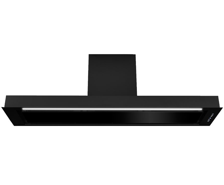 Вытяжка встраиваемая Micra Black Matt 120 cm - Черный мат - zdjęcie produktu 2
