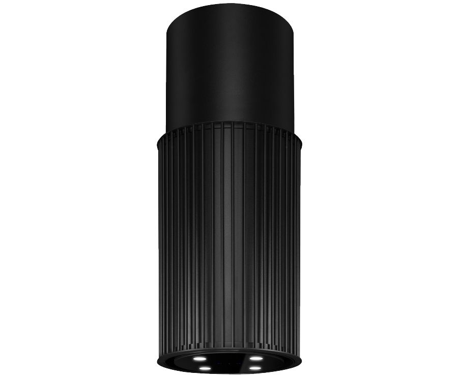 Вытяжка островная Voliera N2 Black Matt - Фото продукта