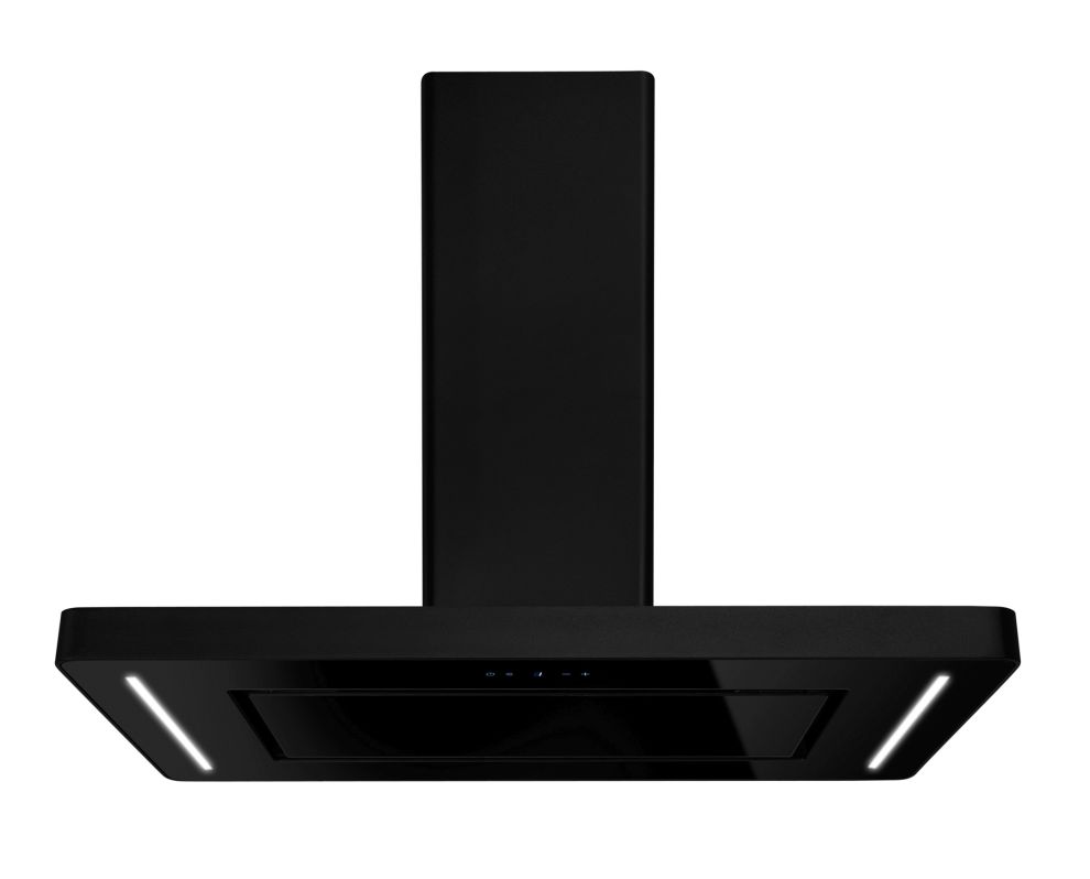 Вытяжка островная Decor Island Black - Черный мат - Фото продукта 4