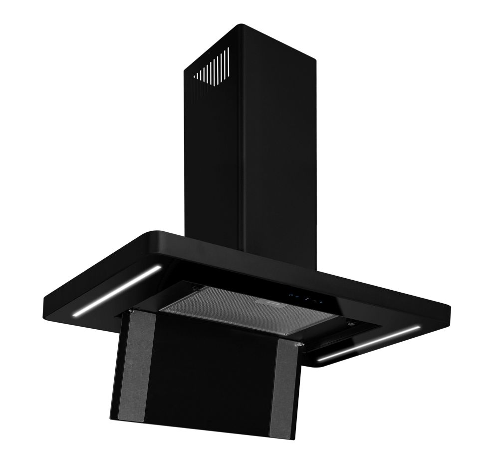 Вытяжка островная Decor Island Black - Черный мат - Фото продукта 9
