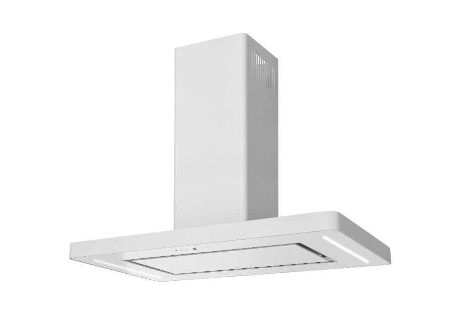 Вытяжка островная Decor Island White - Белый - Фото продукта