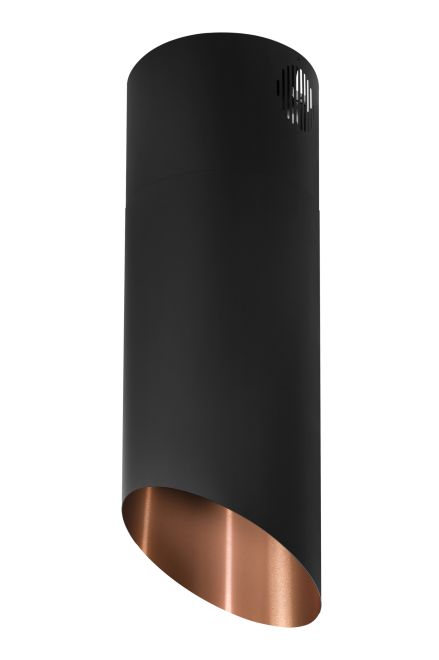 Вытяжка островная Hiro Color Black-Copper - Black Matt/Copper - Фото продукта 6
