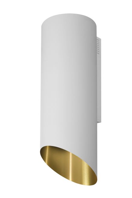 Вытяжка пристенная Hiro OR Color White-Gold - White Matt/Gold - Фото продукта 6