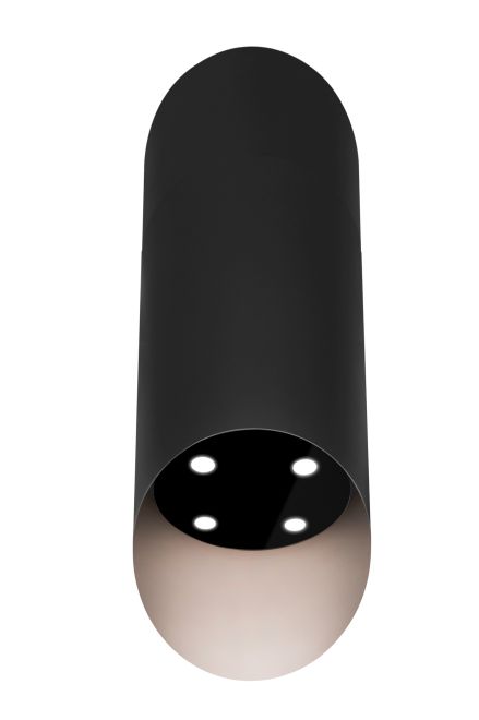 Вытяжка пристенная Hiro OR Color Black-Kashmir - Black Matt/Kashmir - Фото продукта 6