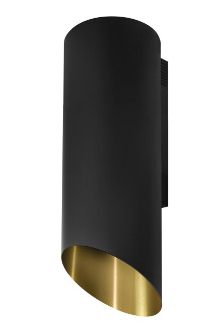 Вытяжка пристенная Hiro OR Color Black-Gold - Black Matt/Gold - Фото продукта 6