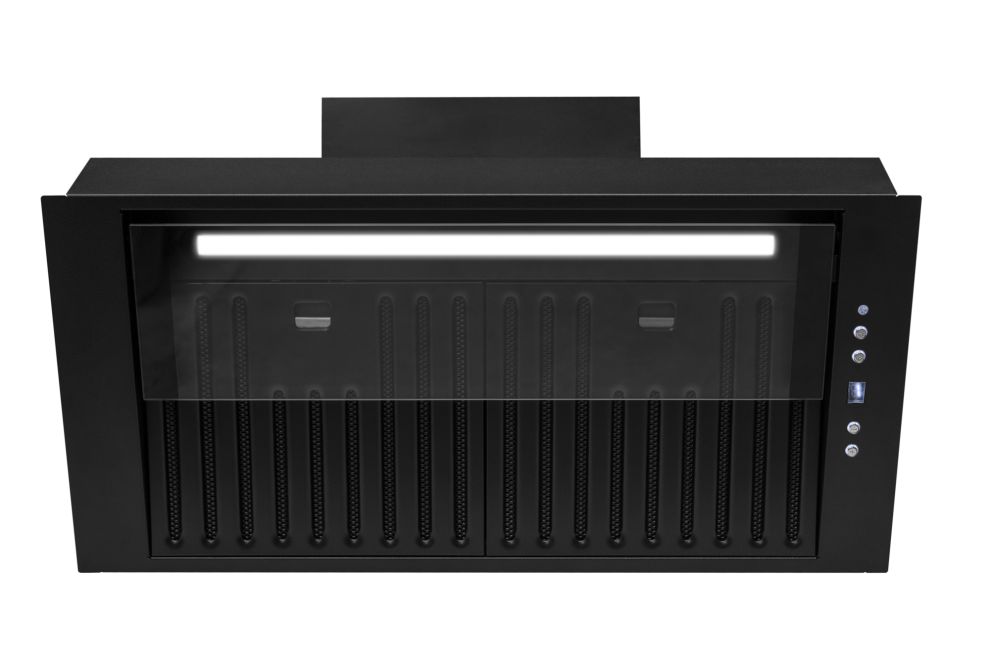 Вытяжка встраиваемая Prato Black Matt - Черный мат - Фото продукта 4