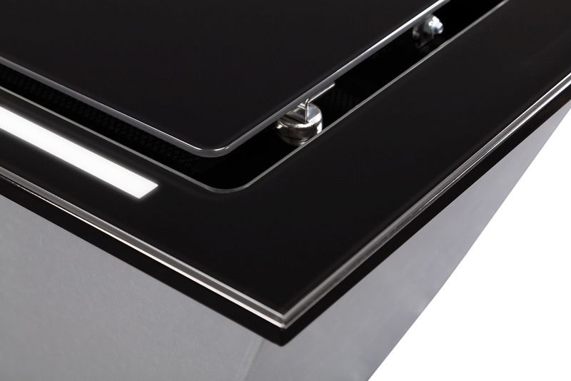 Вытяжка встраиваемая Lando Glass Black Gesture Control - Фото продукта 7