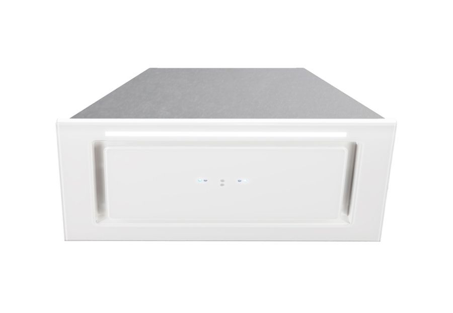 Вытяжка встраиваемая Lando Glass White Gesture Control - Белый - Фото продукта
