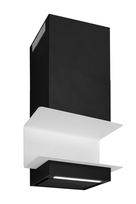 Вытяжка пристенная C-Shelf Black-White - Черный мат - Фото продукта 8
