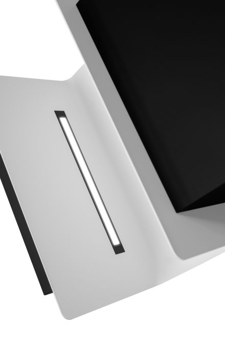 Вытяжка пристенная C-Shelf Black-White - Черный мат - Фото продукта 11
