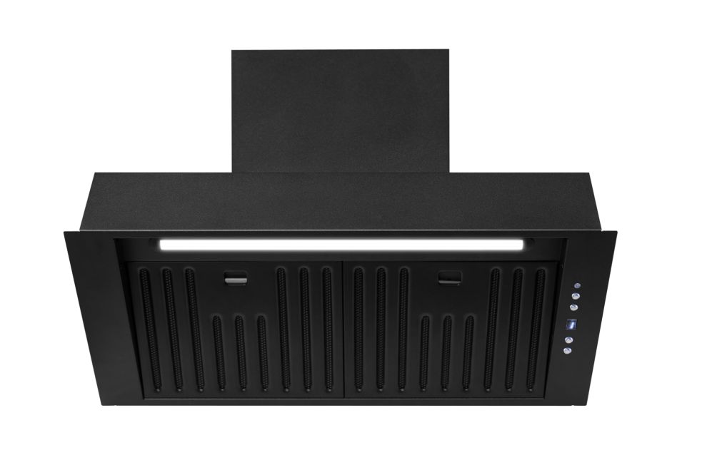 Вытяжка встраиваемая Prato Eco Black Matt - Черный мат - Фото продукта 5