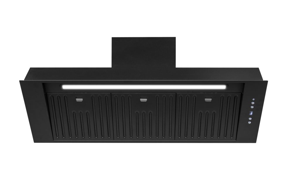 Вытяжка встраиваемая Prato Eco Black Matt - Черный мат - Фото продукта 12