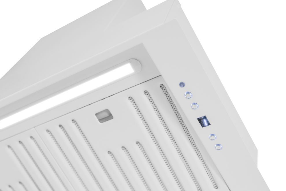 Вытяжка встраиваемая Prato Eco White Matt - Белый - Фото продукта 11