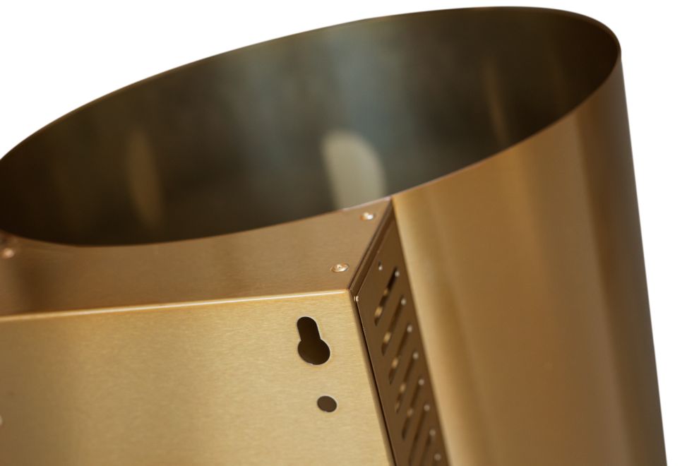 Вытяжка пристенная Cylindro OR Eco Złoty - Золото - Фото продукта 12