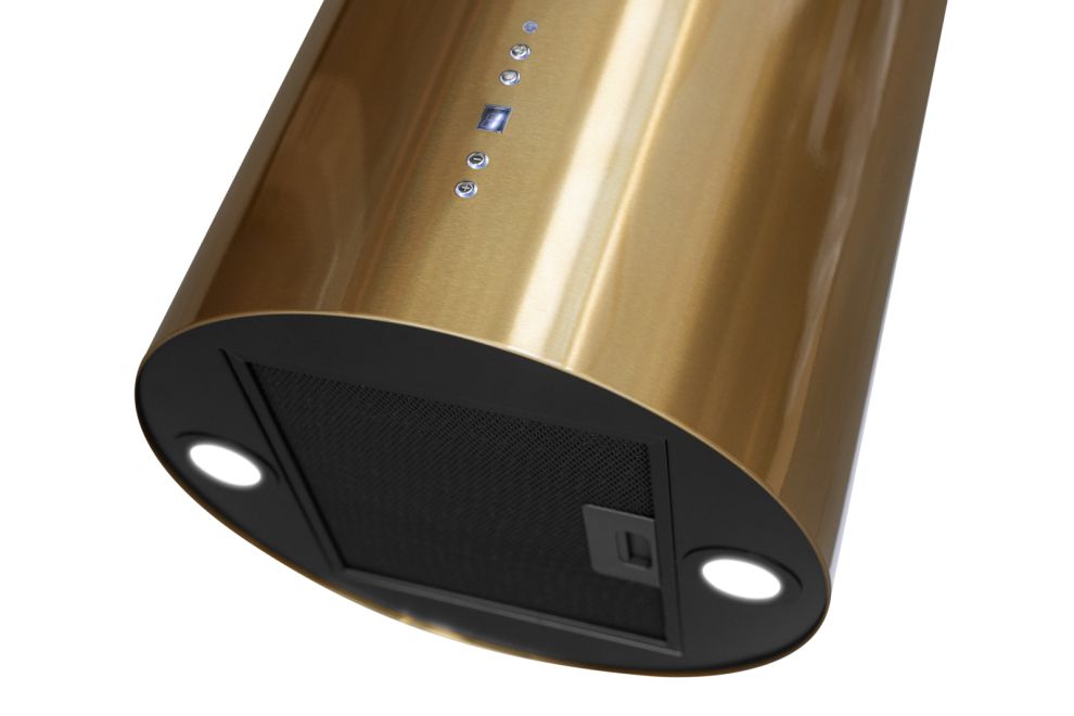 Вытяжка пристенная Cylindro OR Złoty BLDC - Золото - Фото продукта 7