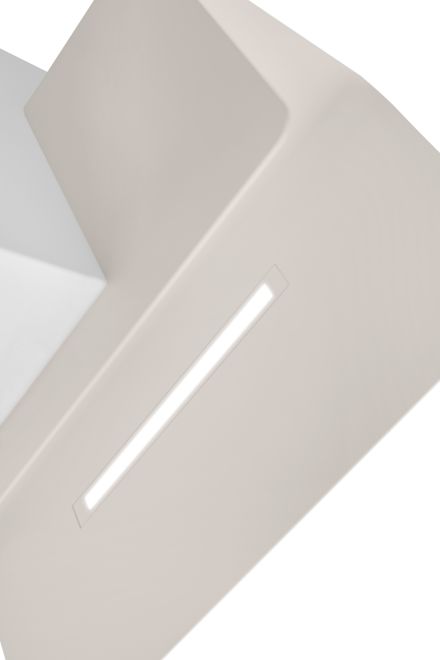 Вытяжка пристенная C-Shelf White-Kashmir - Белый матт/Кашемир - Фото продукта 12