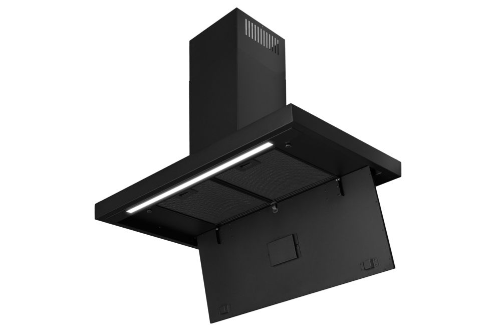 Вытяжка островная Magnetic Island Black Matt Gesture Control - Черный мат - Фото продукта 6