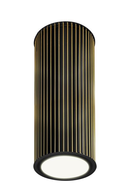 Вытяжка островная Voliera N1 Black-Gold Gesture Control - Черный мат - Фото продукта 3