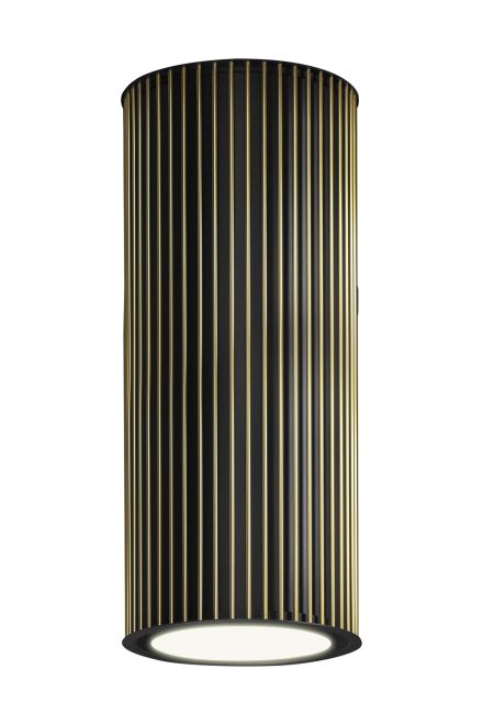 Вытяжка островная Voliera N1 Black-Gold Gesture Control - Черный мат - Фото продукта 4