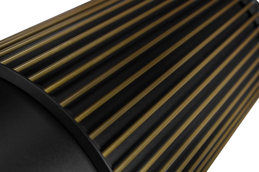 Вытяжка островная Voliera N3 Black-Gold Gesture Control - Черный мат - Фото продукта 6