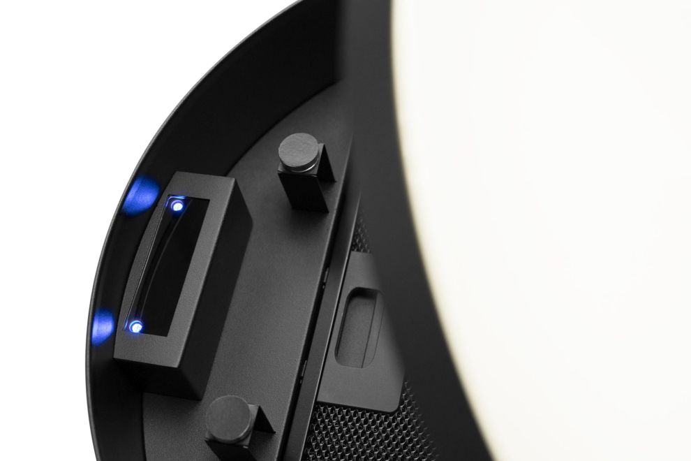 Вытяжка островная Voliera N3 Black-Gold Gesture Control - Черный мат - Фото продукта 10