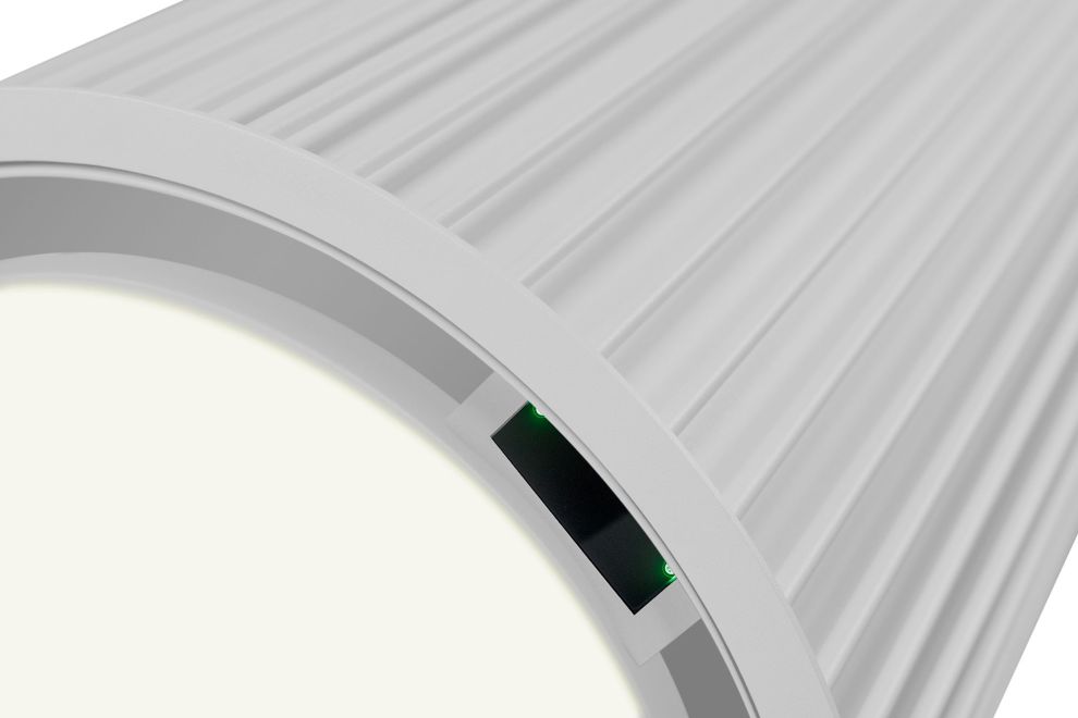 Вытяжка островная Voliera N2 White-White Gesture Control - Белый матовый - Фото продукта 10