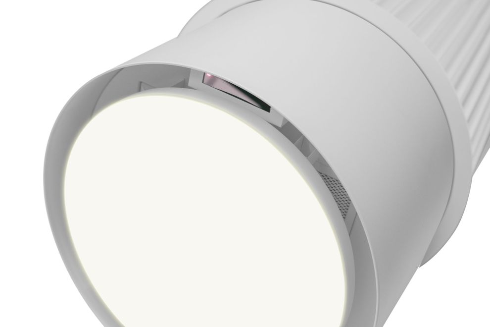 Вытяжка островная Voliera N2 White-White Gesture Control - Белый матовый - Фото продукта 12