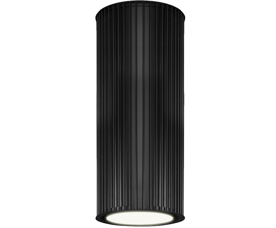 Вытяжка островная Voliera N1 Black-Black Gesture Control - Черный мат - Фото продукта