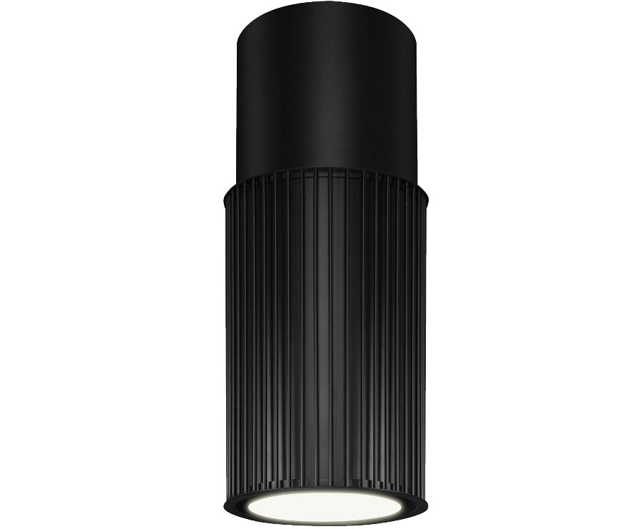 Вытяжка островная Voliera N2 Black-Black Gesture Control - Черный мат - Фото продукта