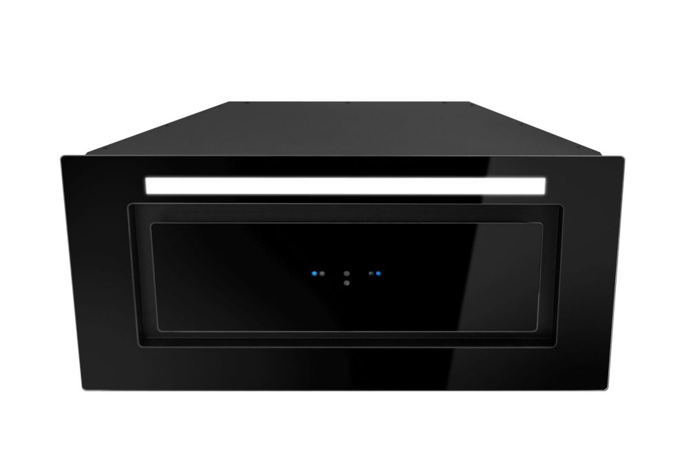 Вытяжка встраиваемая Lando Glass Gesture Control Black - Фото продукта 3