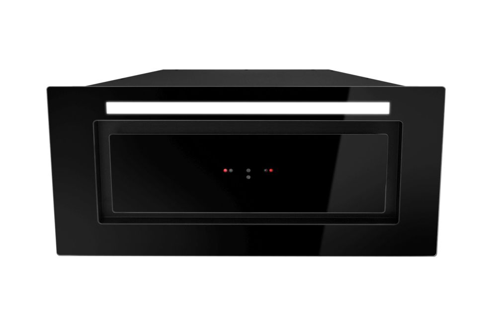 Вытяжка встраиваемая Lando Glass Gesture Control Black - Фото продукта 7