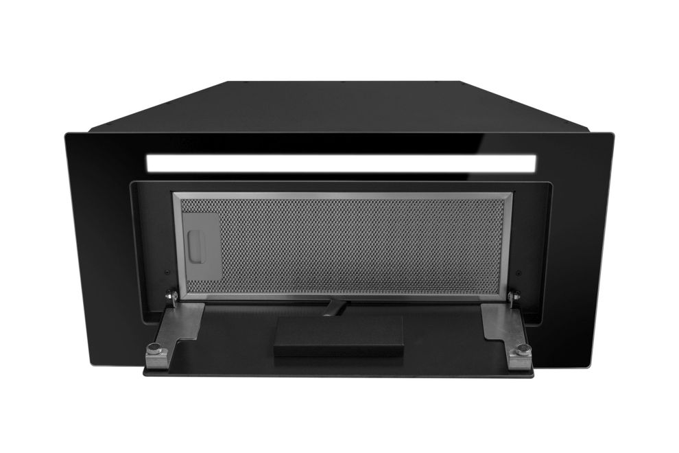 Вытяжка встраиваемая Lando Glass Gesture Control Black - Фото продукта 9