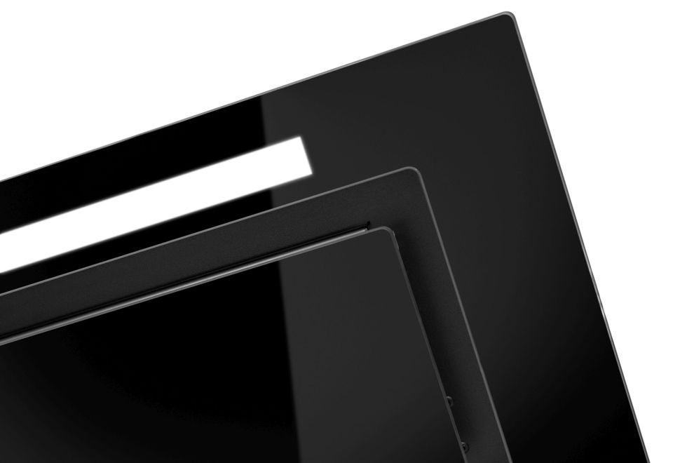 Вытяжка встраиваемая Lando Glass Gesture Control Black - Фото продукта 12