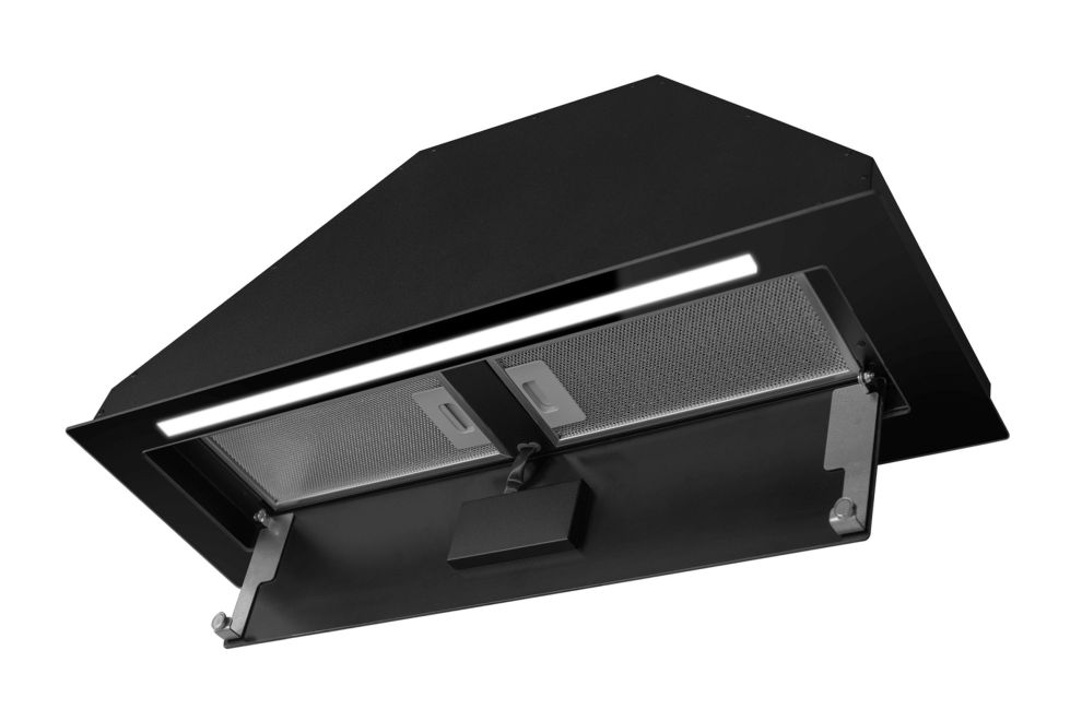 Вытяжка встраиваемая Lando Glass Gesture Control Black - Фото продукта 19