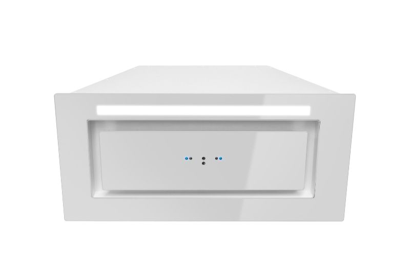 Вытяжка встраиваемая Lando Glass Gesture Control White - Белый - Фото продукта