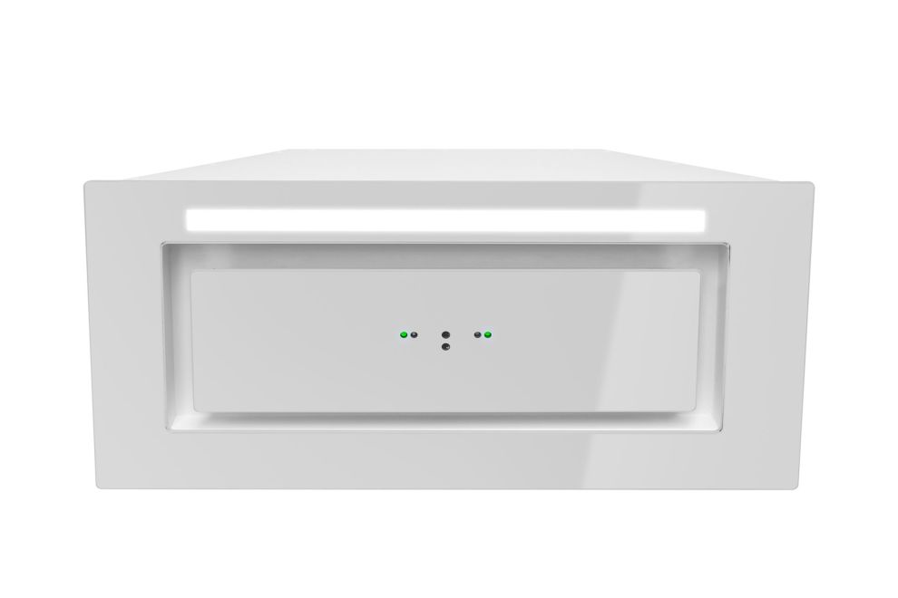 Вытяжка встраиваемая Lando Glass Gesture Control White - Белый - Фото продукта 5
