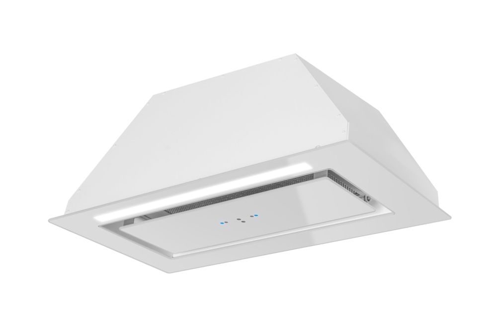 Вытяжка встраиваемая Lando Glass Gesture Control White - Белый - Фото продукта 6