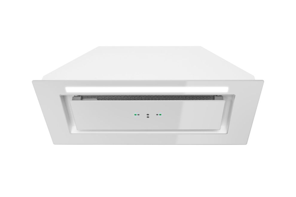 Вытяжка встраиваемая Lando Glass Gesture Control White - Белый - Фото продукта 7