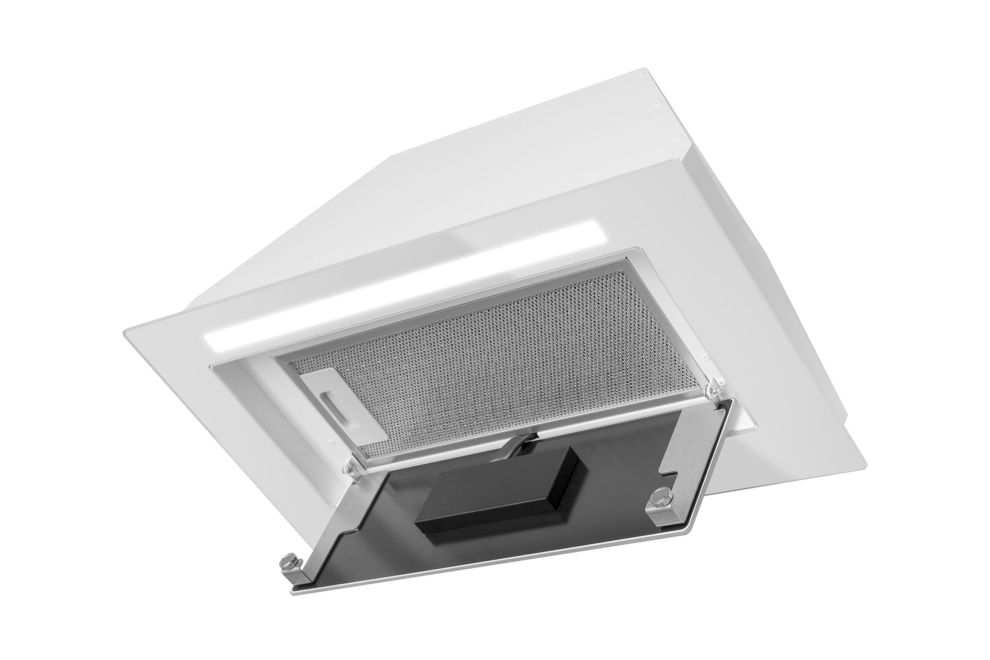 Вытяжка встраиваемая Lando Glass Gesture Control White - Белый - Фото продукта 9