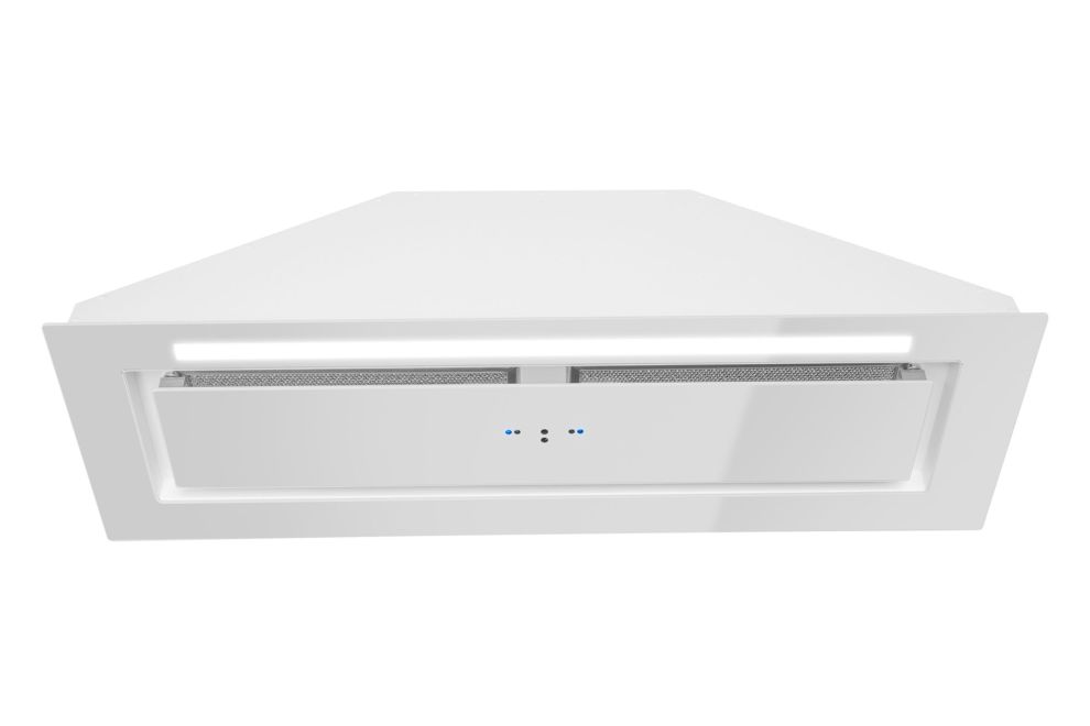 Вытяжка встраиваемая Lando Glass Gesture Control White - Белый - Фото продукта 15