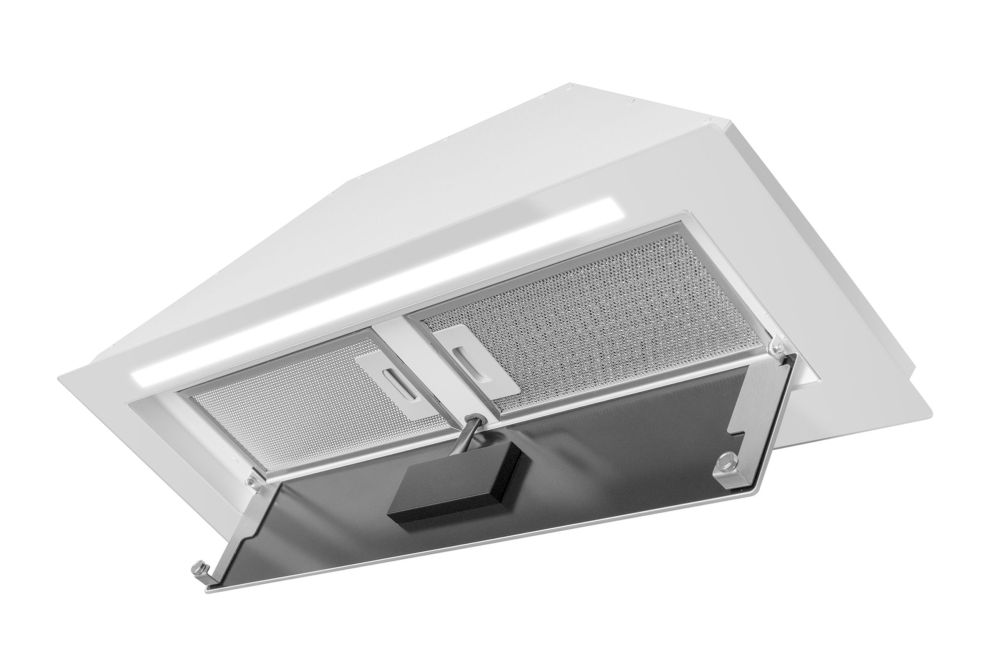 Вытяжка встраиваемая Lando Glass Gesture Control White - Белый - Фото продукта 18