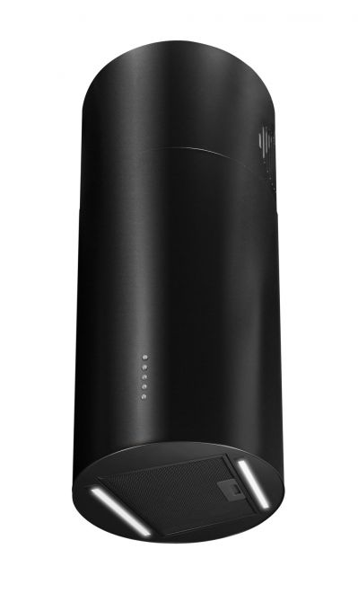 Вытяжка островная Cylindro Eco Led Black Matt - Черный мат - zdjęcie produktu 8