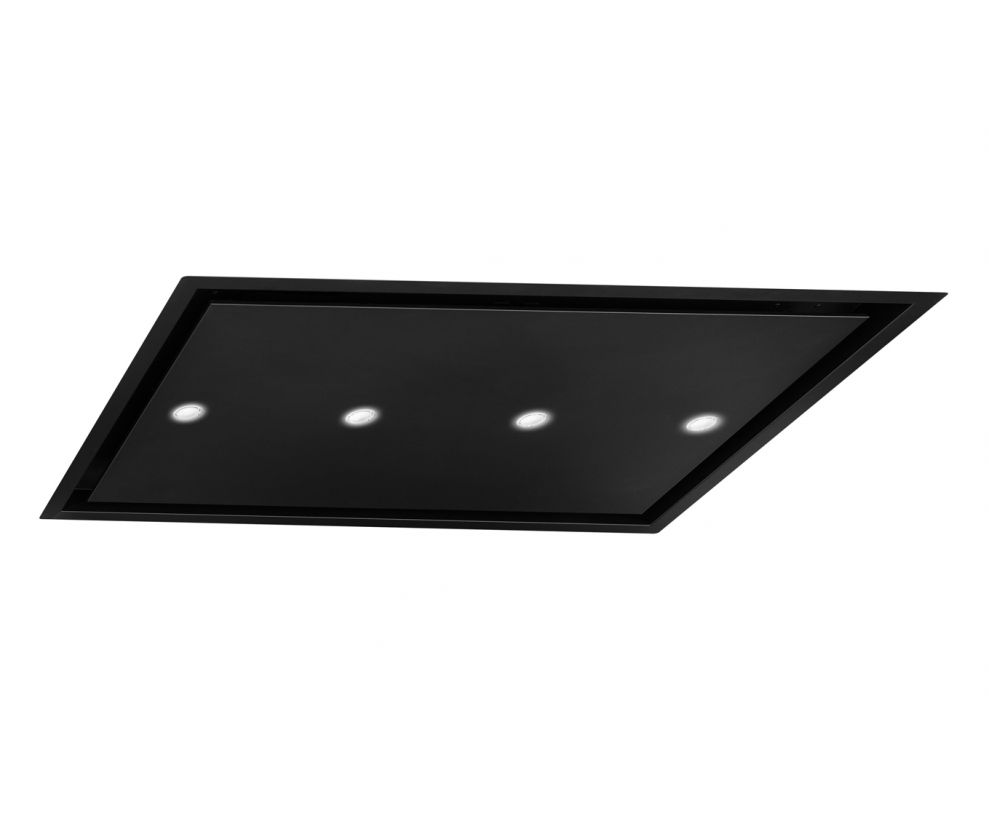 Вытяжка потолочная Planet Super Slim Black Matt - Черный мат - zdjęcie produktu